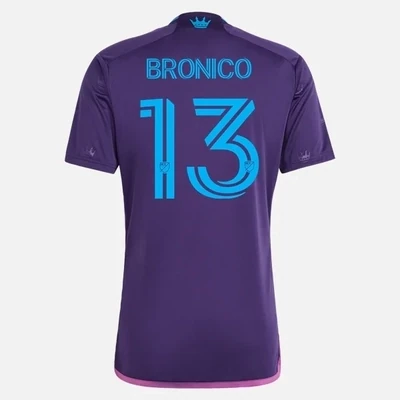 Charlotte FC Away Soccer Jersey 23-24 Brandt Bronico
