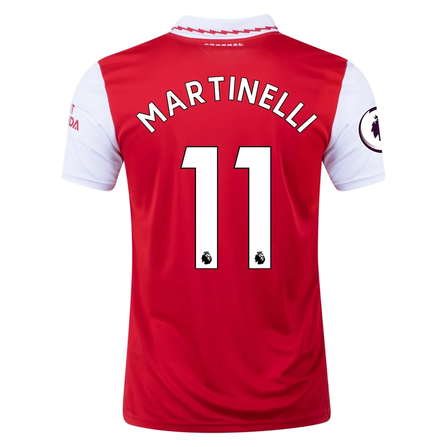 Arsenal Home Soccer Jersey Shirt 22-23 Gabriel Martinelli