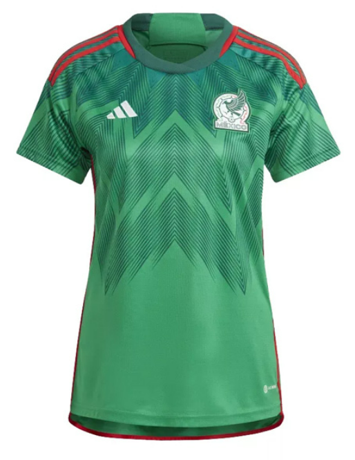 Women Mexico 2022 Home World Cup Jersey