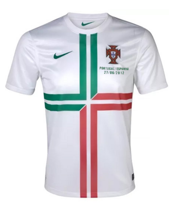 Portugal Away Retro Jersey 2012 Euro Cup Final