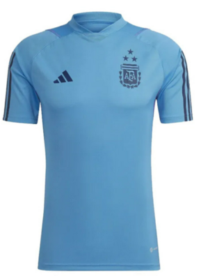 Argentina Pre match Blue Training Jersey Three Star 2023