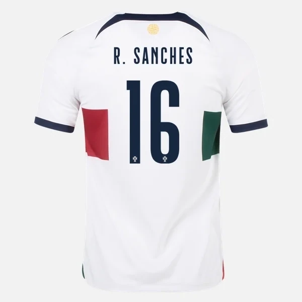 Renato Sanches Portugal Away Soccer Jersey 2022