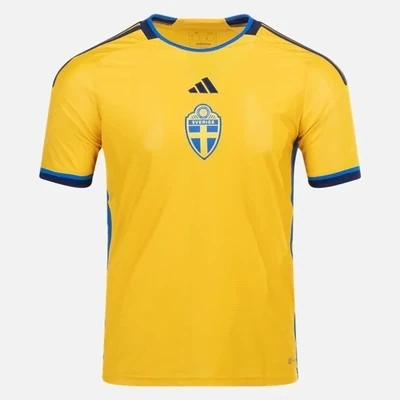 Sweden Euro Cup Home Soccer Jersey 2023