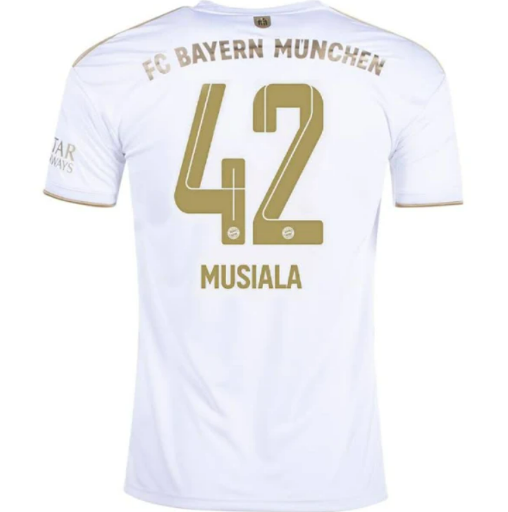 Bayern Munich Away Jersey 22-23 Jamal Musiala