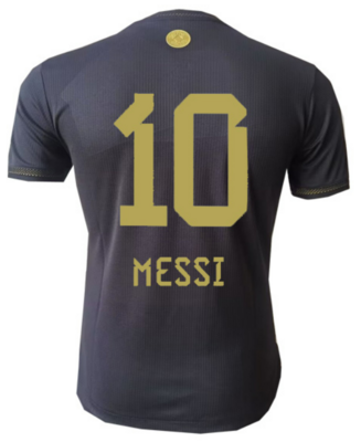 Argentina Golden Bisht Special Concept Shirt Messi 10 (Player Version)