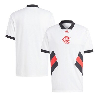 Flamengo Icon White Soccer Jersey 2023