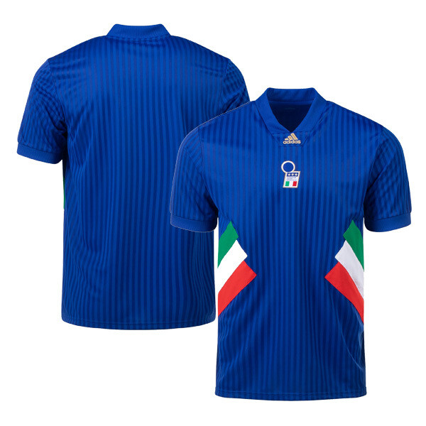 Italy Icon Blue Soccer Jersey 2023