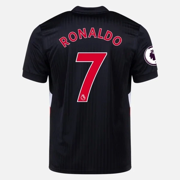 Ronaldo Manchester United Icon Black Soccer Jersey 2023