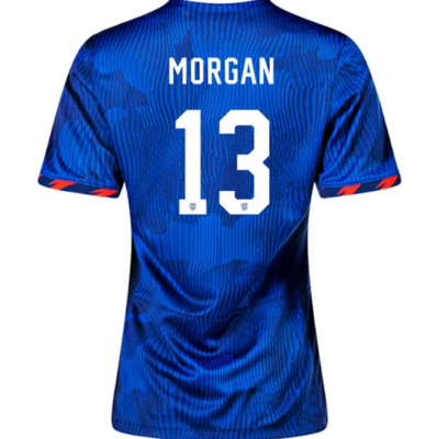 Alex Morgan USWNT 2023 USA Women's World Cup Away Soccer Jersey