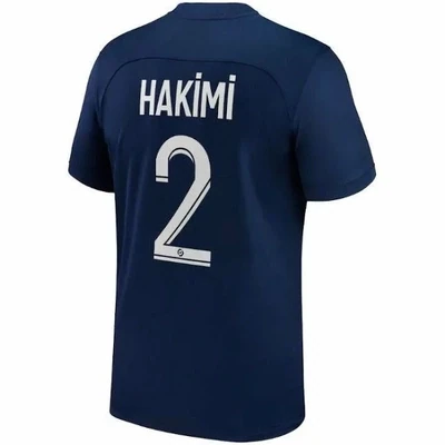 PSG Home Soccer Jersey 22-23 Hakimi 2