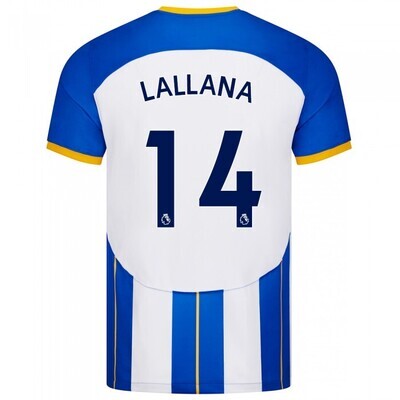 Lallana Brighton Home Soccer Jersey Shirt 22-23