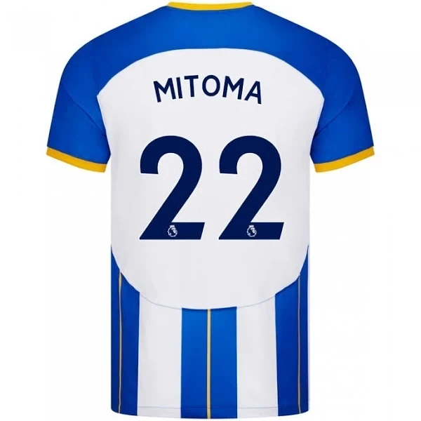 Mitoma Brighton Home Soccer Jersey Shirt 22-23