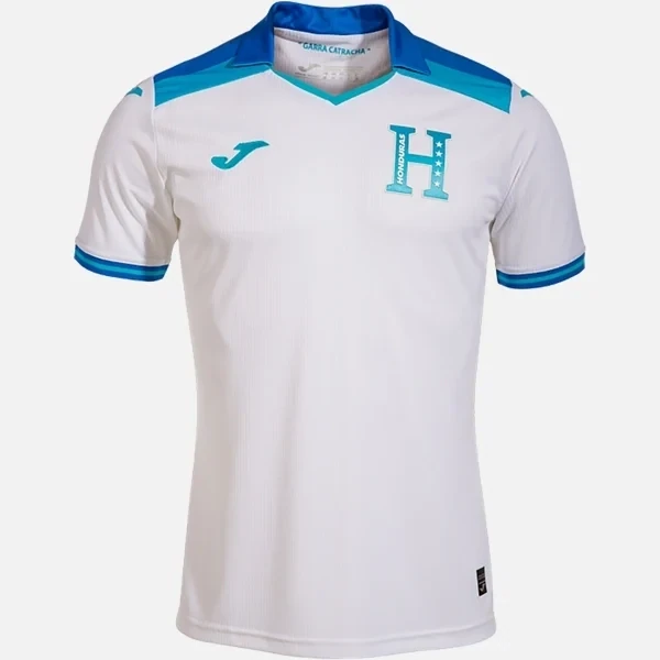 Honduras Home Soccer Jersey 2023: Front Side
