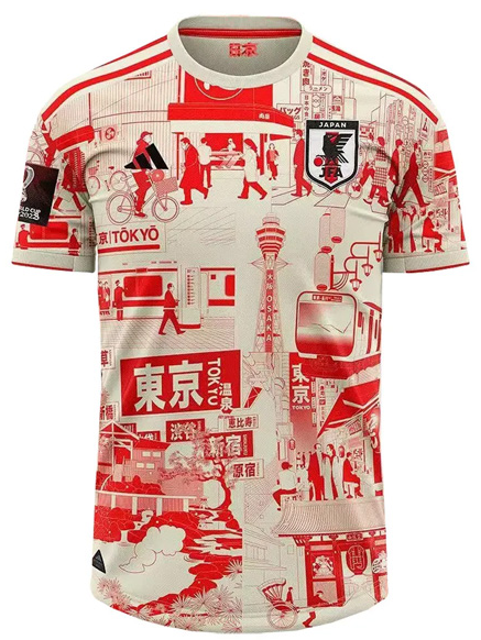 Japan Tokyo City Concept Jersey: Front Side 