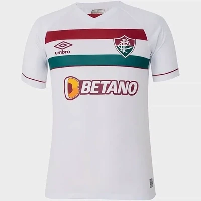 Fluminense 23-24 Away White Soccer Jersey