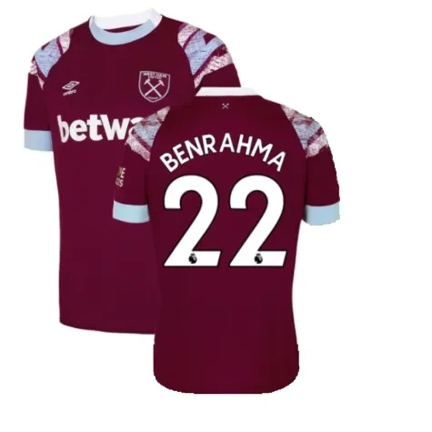 Said Benrahma West Ham Soccer Home Jersey 2022-23