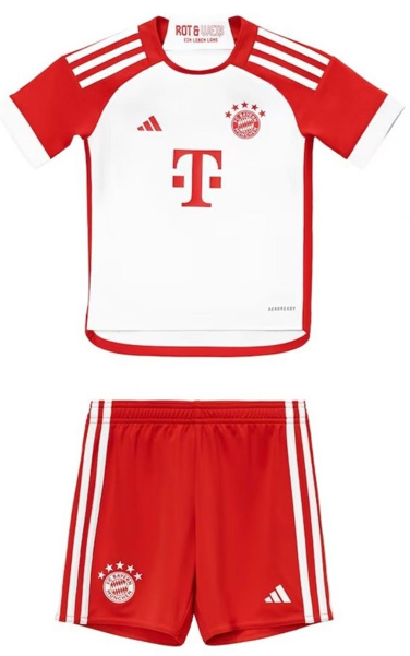 Bayern Munich Home Jersey Kids Kit 23-24