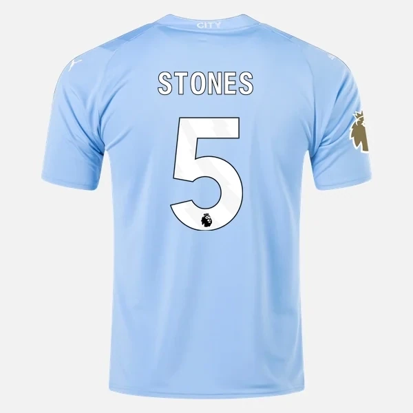 Manchester City Home Soccer Jersey 23-24 STONES #5