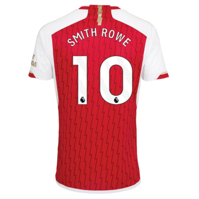 Arsenal Home Soccer Jersey Shirt 23-24 Smith Rowe #10