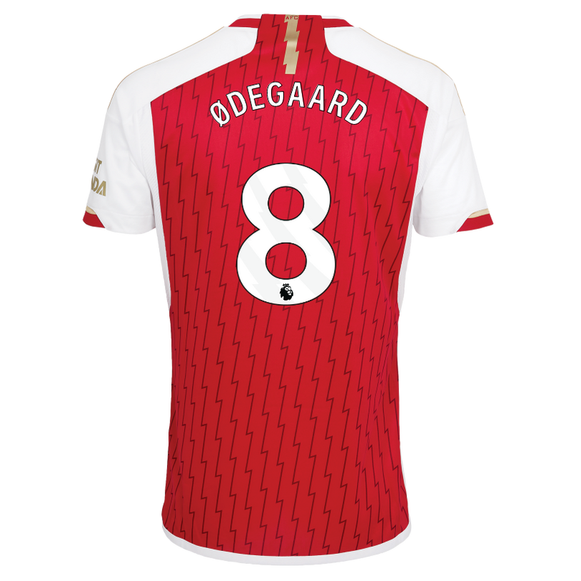 Arsenal Home Soccer Jersey Shirt 23-24 Ødegaard 8
