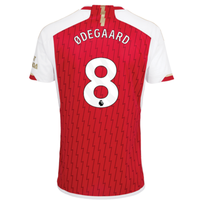 Arsenal Home Soccer Jersey Shirt 23-24 Ødegaard 8