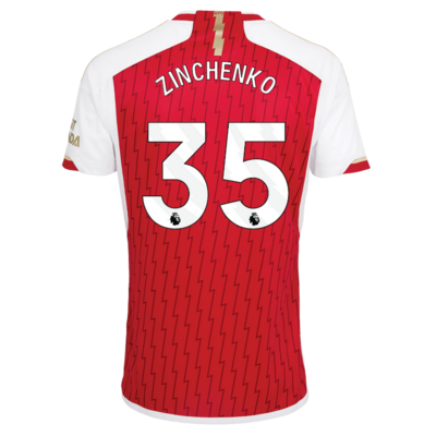 Arsenal Home Soccer Jersey Shirt 23-24 Zinchenko 35