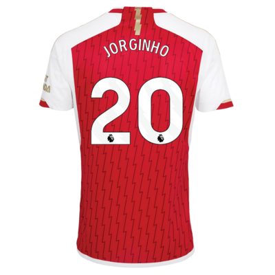 Arsenal Home Soccer Jersey Shirt 23-24 Jorginho #20