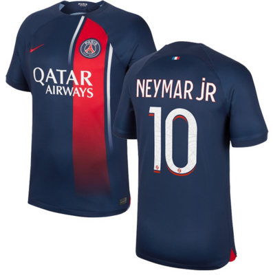 Paris Saint-Germain PSG Home Soccer Jersey 23-24 NEYMAR JR #10