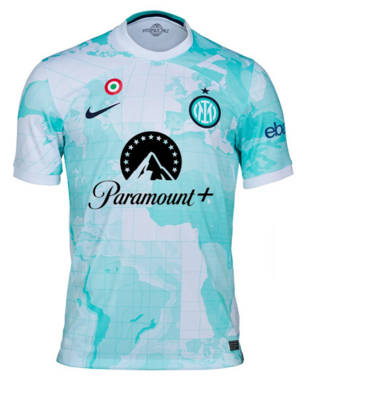 Inter Milan Away Soccer Jersey Shirt 22-23 with Paramount Sponsor