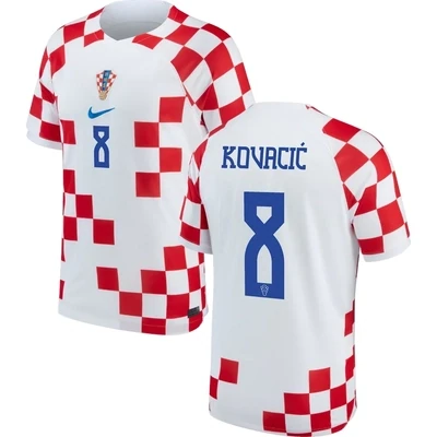 Mateo Kovacic Croatia Euro Cup Home Soccer Jersey 2023