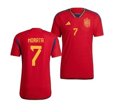 Alvaro Morata Spain National Jersey 2023