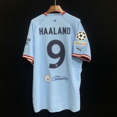 Manchester City UCL FINAL 2023 Soccer Jersey With Erling Haaland Customization