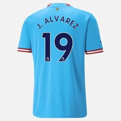 Manchester City TREBLE WINNERS Special Home Jersey 22-23
Julian Alvarez #19