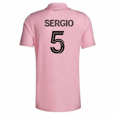 SERGIO BUSQUETS  Inter Miami CF Home Soccer Jersey 23-24