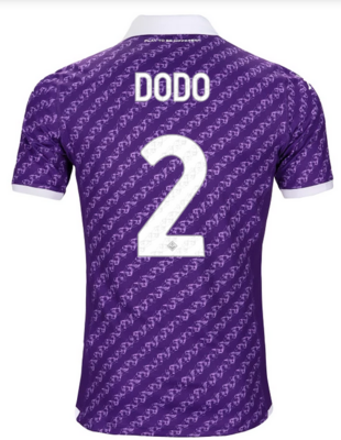 ACF Fiorentina Home Soccer Jersey 23-24 DODO #2
