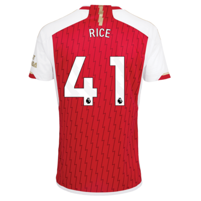 Arsenal Home Soccer Jersey Shirt 23-24 Declan Rice #41