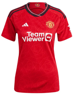 Manchester United Home Red Soccer Jersey 23-24 For WOMEN