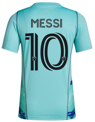 Inter Miami Cf One Planet Jersey Lionel Messi 23-24: Backside
