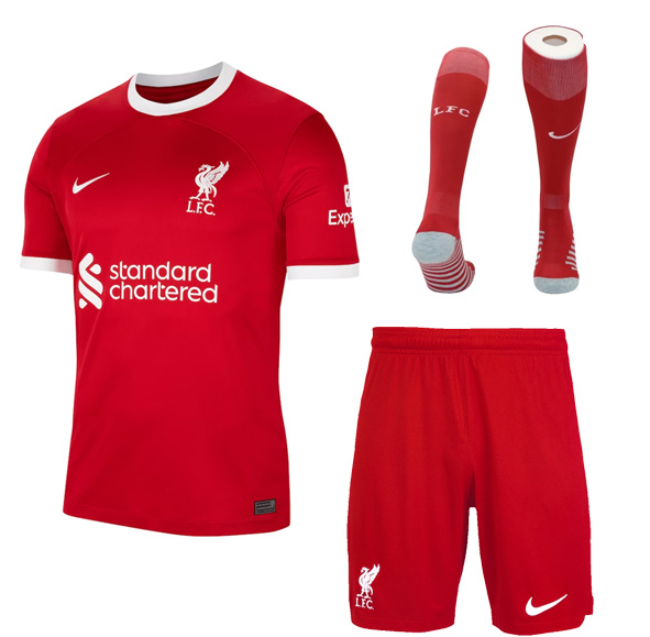Liverpool FC Away Soccer Full Kit For Men 23-24