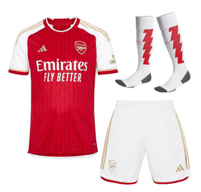 Arsenal Home Soccer Full Kit For Men 23-24