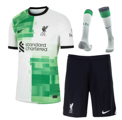 Liverpool FC Away Soccer Full Kit For Men 23-24