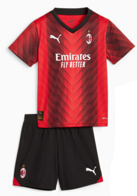 AC Milan Home Jersey Kids Kit 23-24