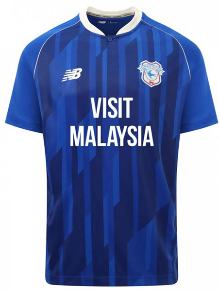 Cardiff City Home Soccer Jersey Shirt 23-24