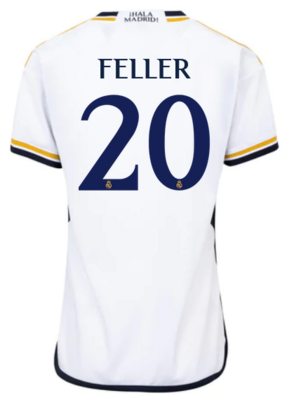 Real Madrid Home Soccer Jersey 23-24 For Women Naomie Feller