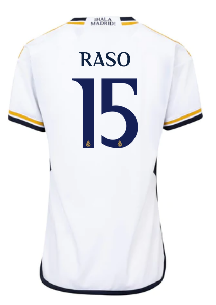 Real Madrid Home Soccer Jersey 23-24 For Women Hayley Raso