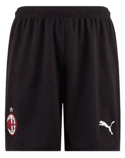AC Milan Home Soccer Short Black 23-24