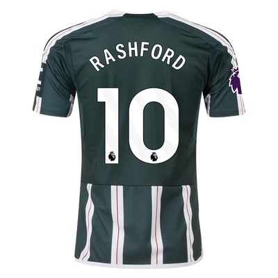 Manchester United Away Soccer Jersey 23-24 RASHFORD #10