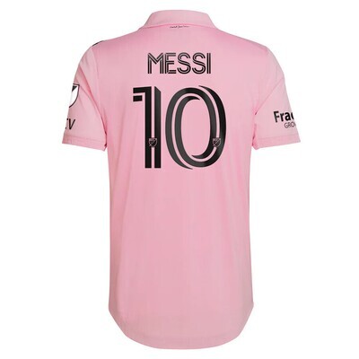 Messi #10 Inter Miami CF Home Pink Soccer Jersey 23-24 Player Version