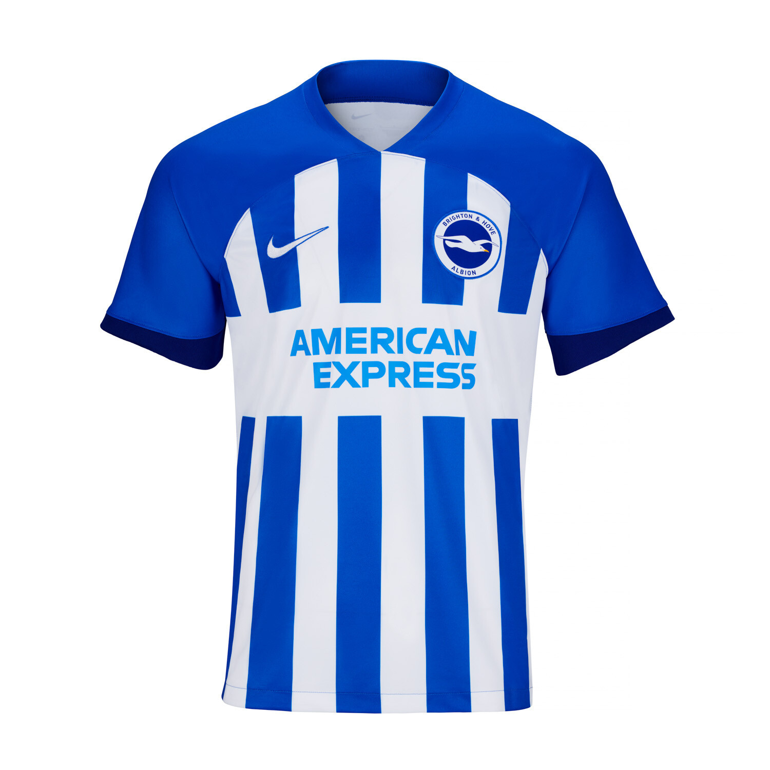 Brighton Home Soccer Jersey Shirt 23-24: Front Side