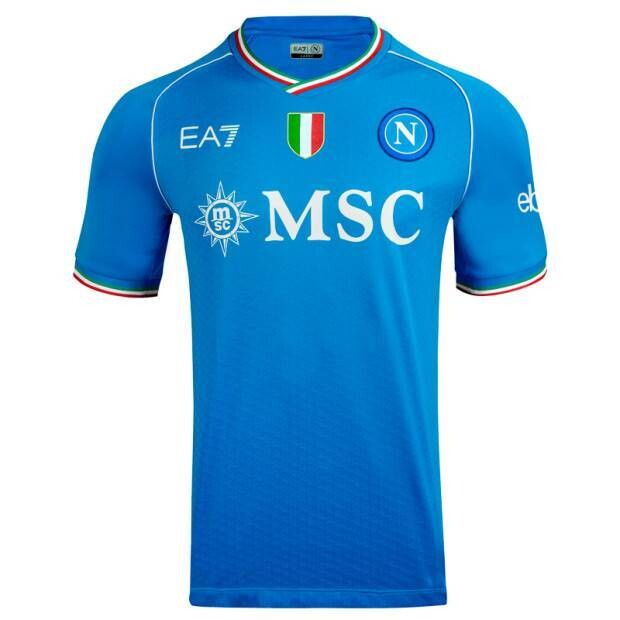 Napoli SSC Home Soccer Jersey 23-24